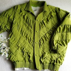 🌵VINTAGE • Unique green jacket